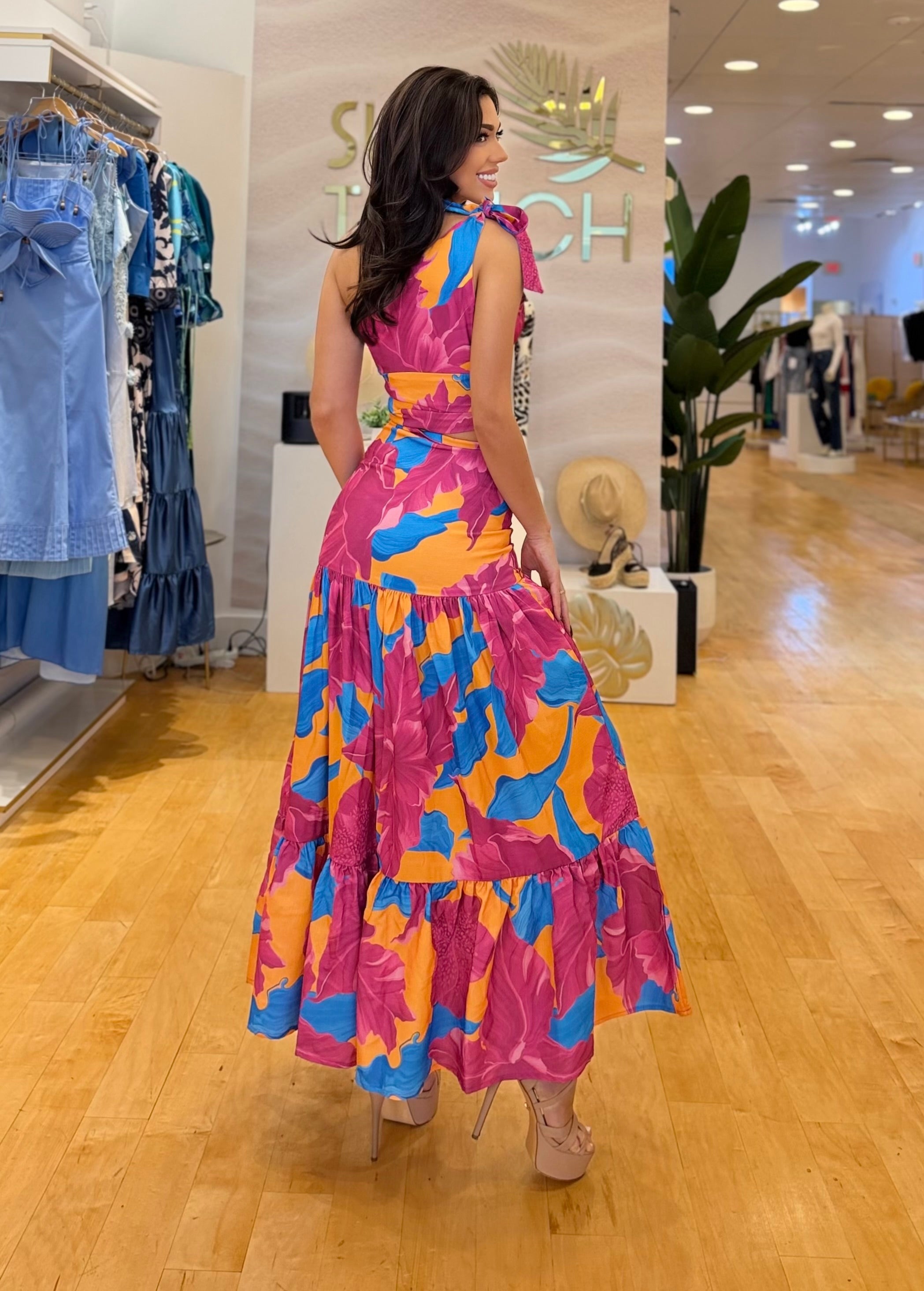 FR Exotic Flower Skirt