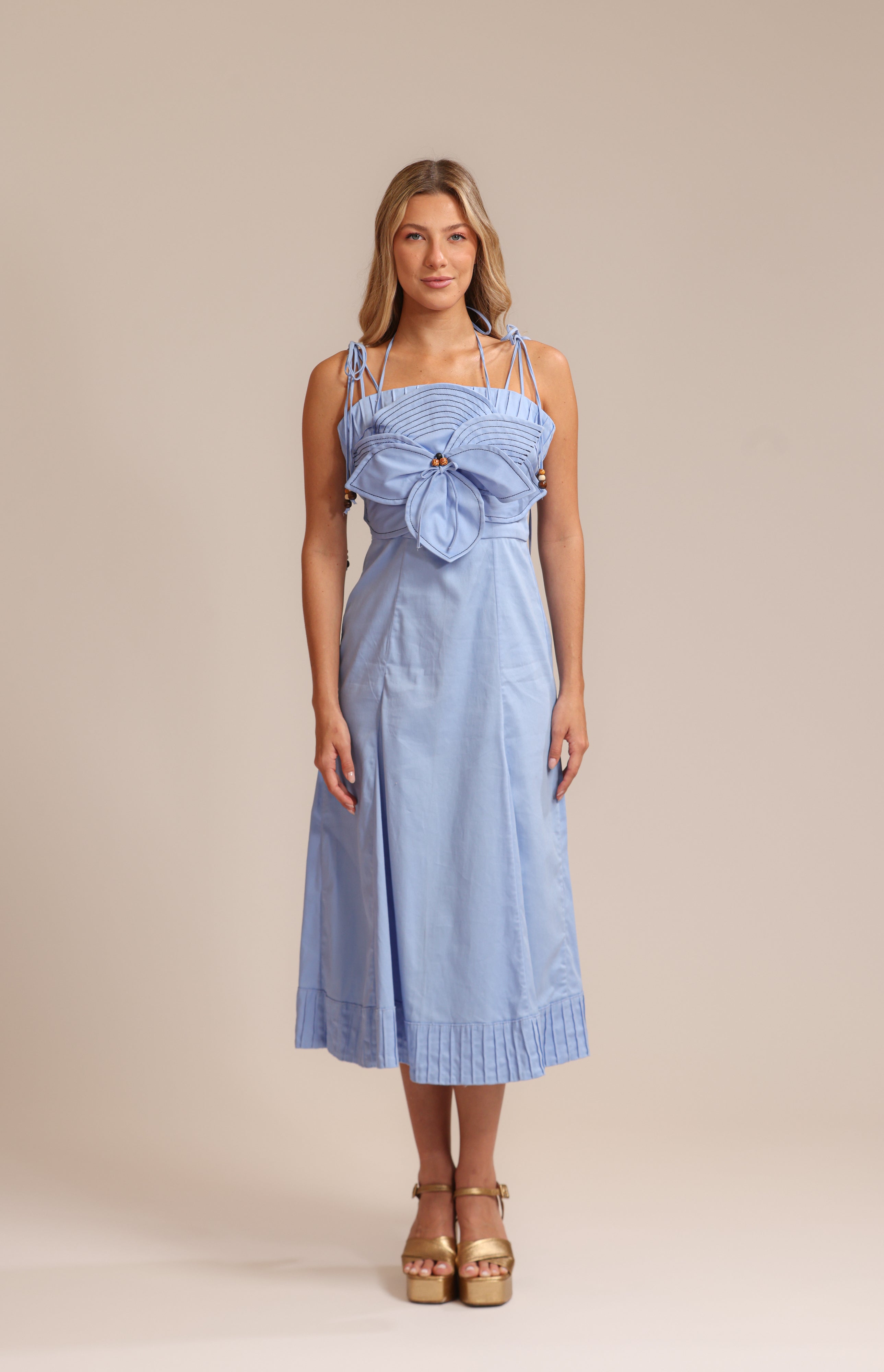FR Abigail Dress Blue
